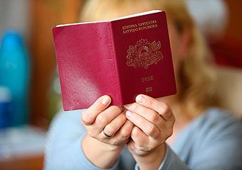 Паспорт гражданина Латвии