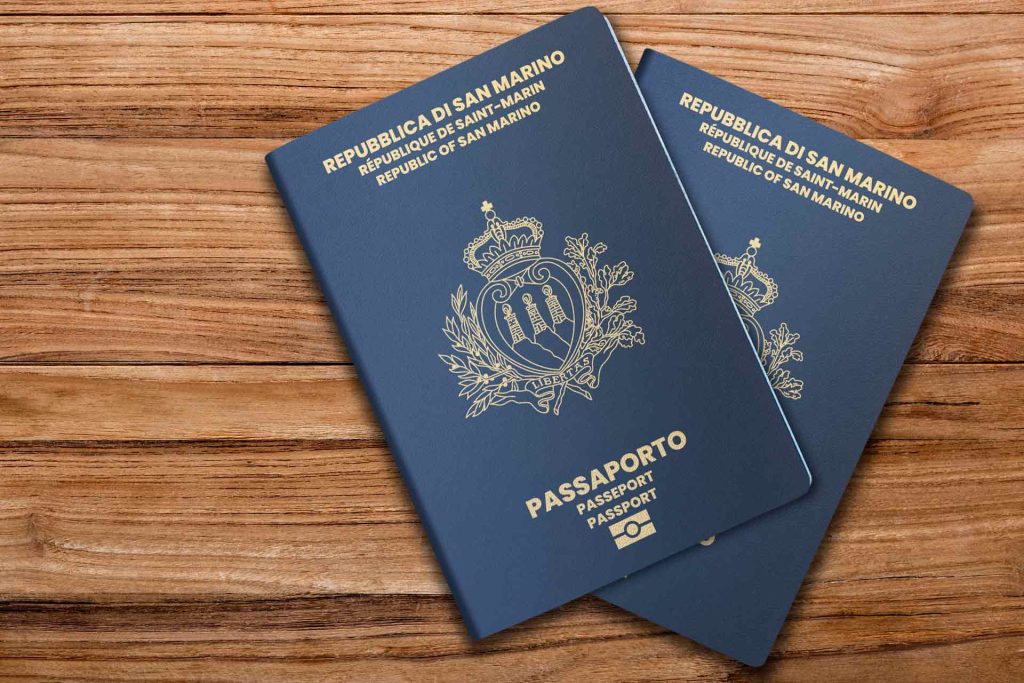 Паспорт Сан-Марино